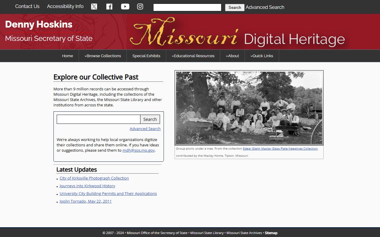 Missouri Digital Heritage records for Audrain County dissolution of marriage research