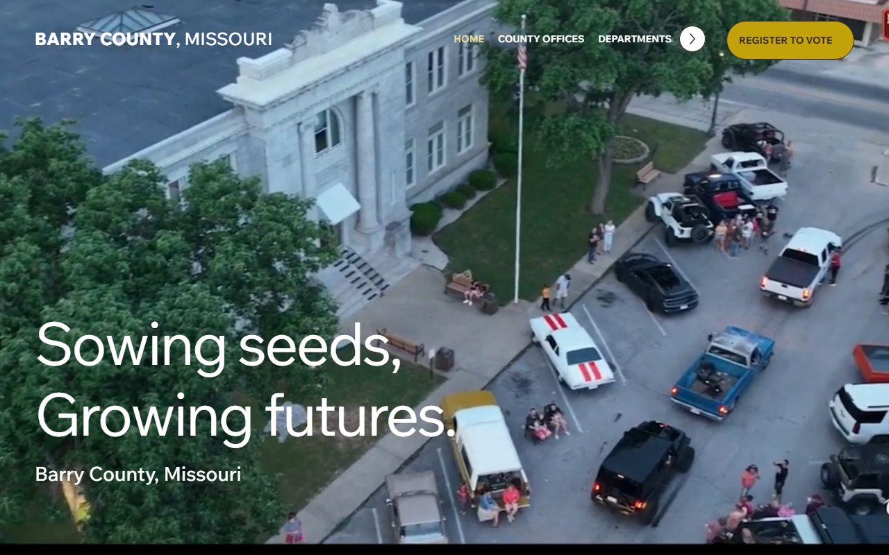 Barry County government website for dissolution of marriage record access