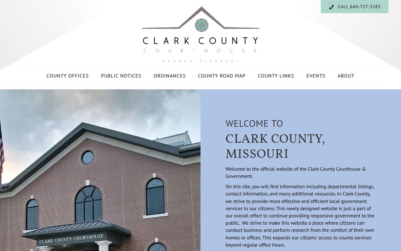 Clark County government website for dissolution of marriage record access